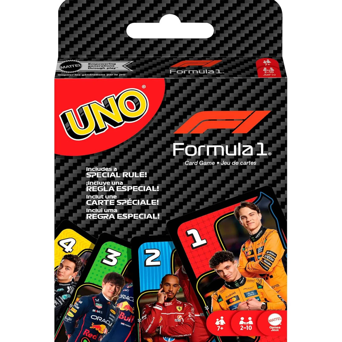UNO Formula 1 Card Game