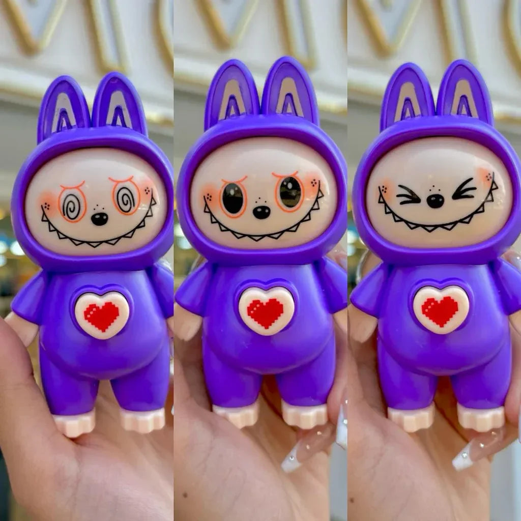 Labubu Monochrome Mood Swings Keychain