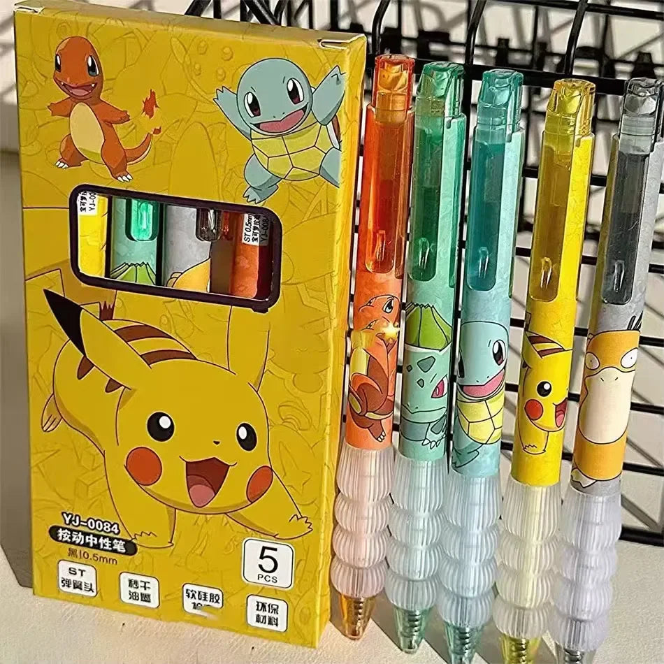 Pokemon Indigo League Gel Pen (Set of 5)