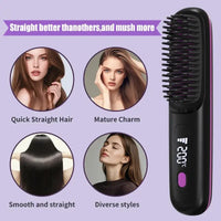 AuraGlide Wireless Straightening Brush