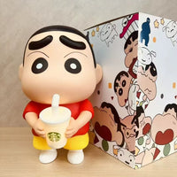 Shinichan Cheeky Boy LED Piggy Bank