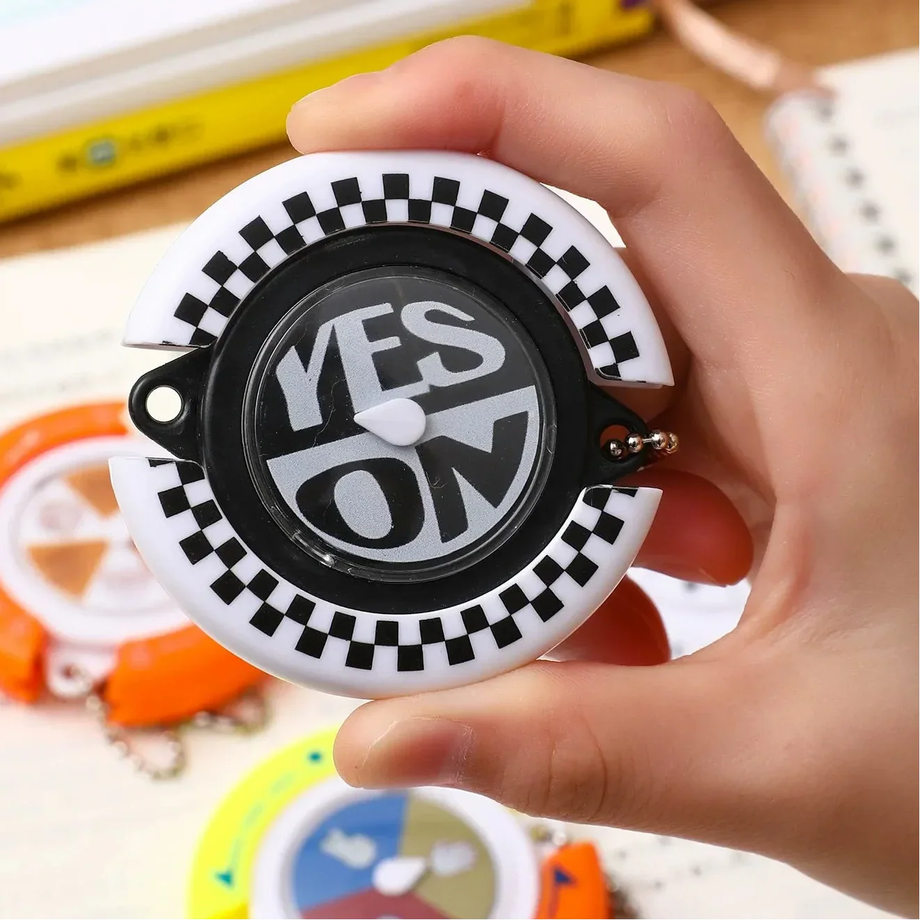 Fate Wheel Decision-Maker Keychain