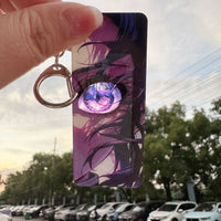 Demon Slayer Glowing Eyes Card Keychain