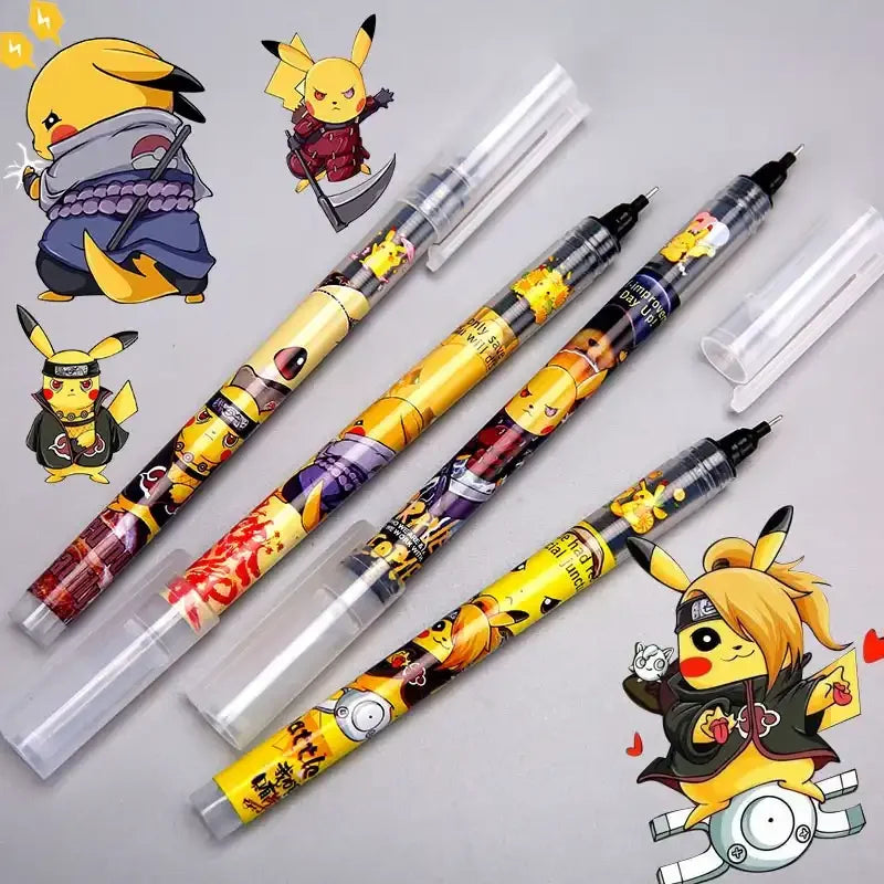 Lightning Pikachu Gel Pen (Set of 5)