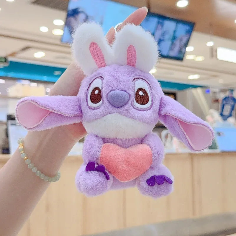 Cosmic Alien Bunny Snuggler Keychain
