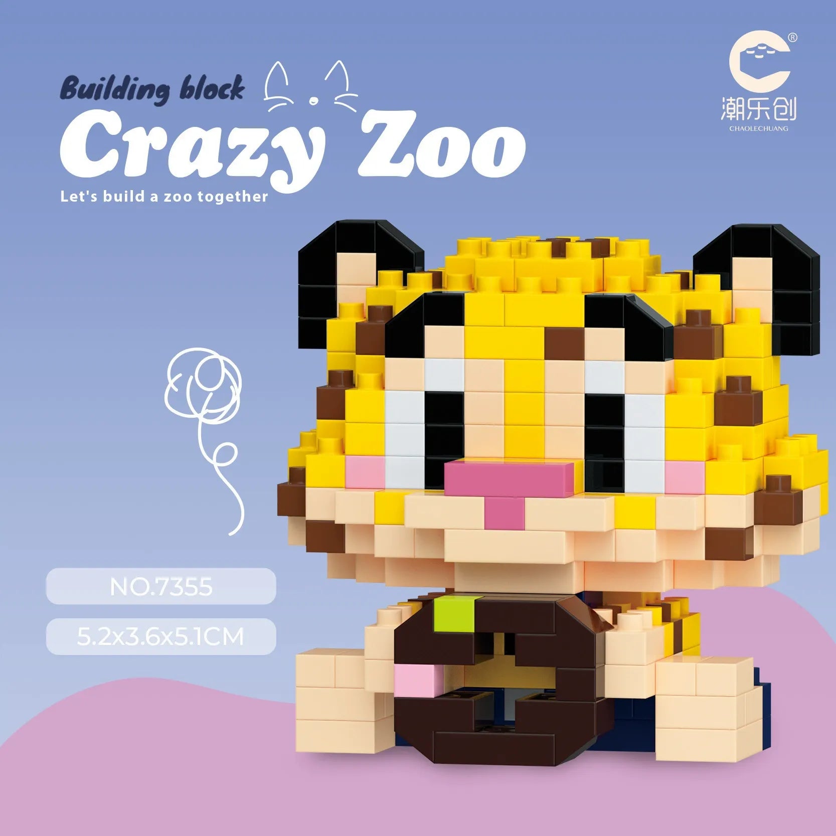 Zootopia Crazy Zoo Micro Building Blocks