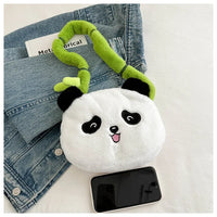 Bamboo Carry Panda Plush Bag