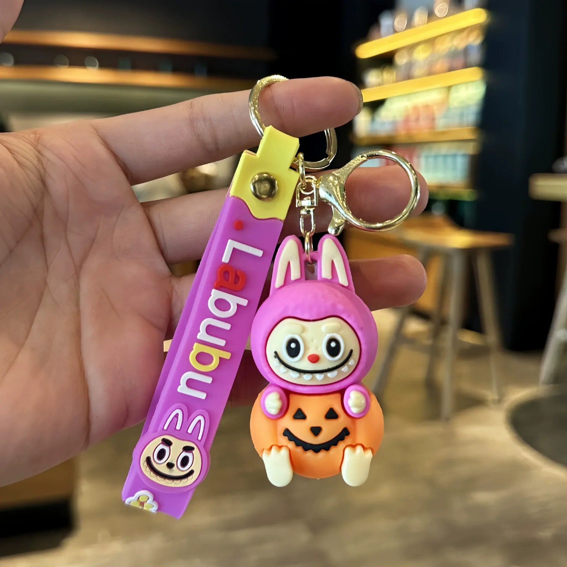 Labuboo Halloween Pumpkin 3D Keychain