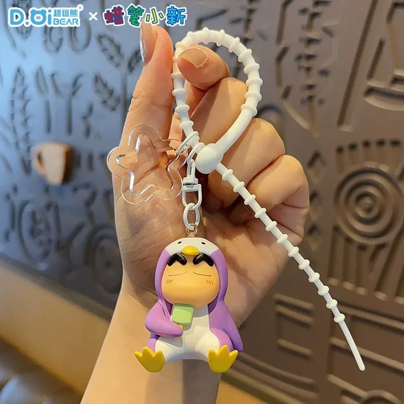 Genuine Crayon Shinchan Winter Games Keychain