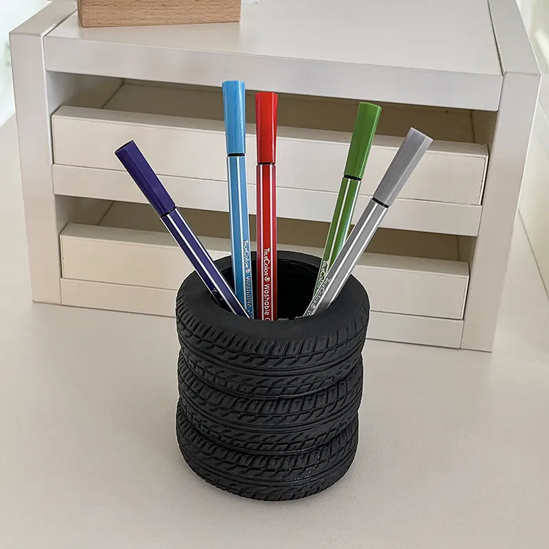 Creative Tire Pen Holder