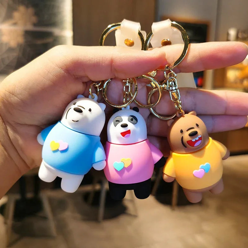 We Bare Bears New Journey Keychain