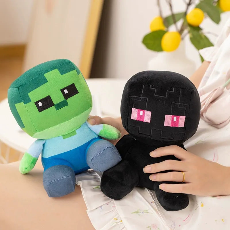 MineKraft Overworld Pals Plush Keychain