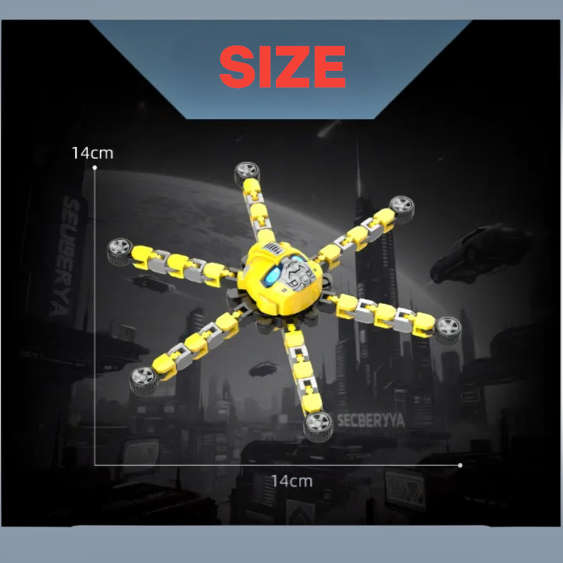 Cybertronian Transformable Mechanical Fidget Spinner
