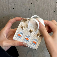 Luxe House Leather Bag Keychains