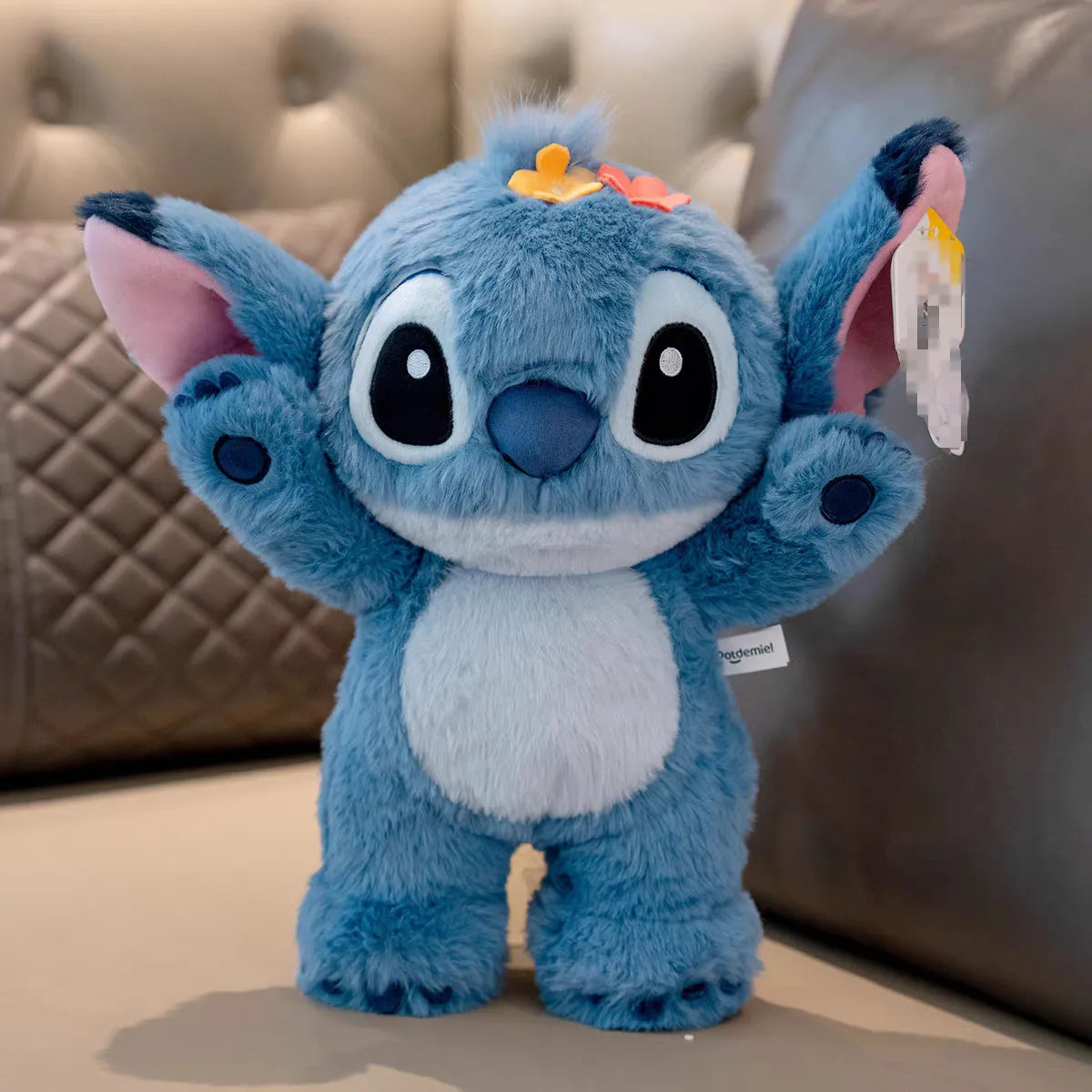 Stitch Floral Cuddle Plush