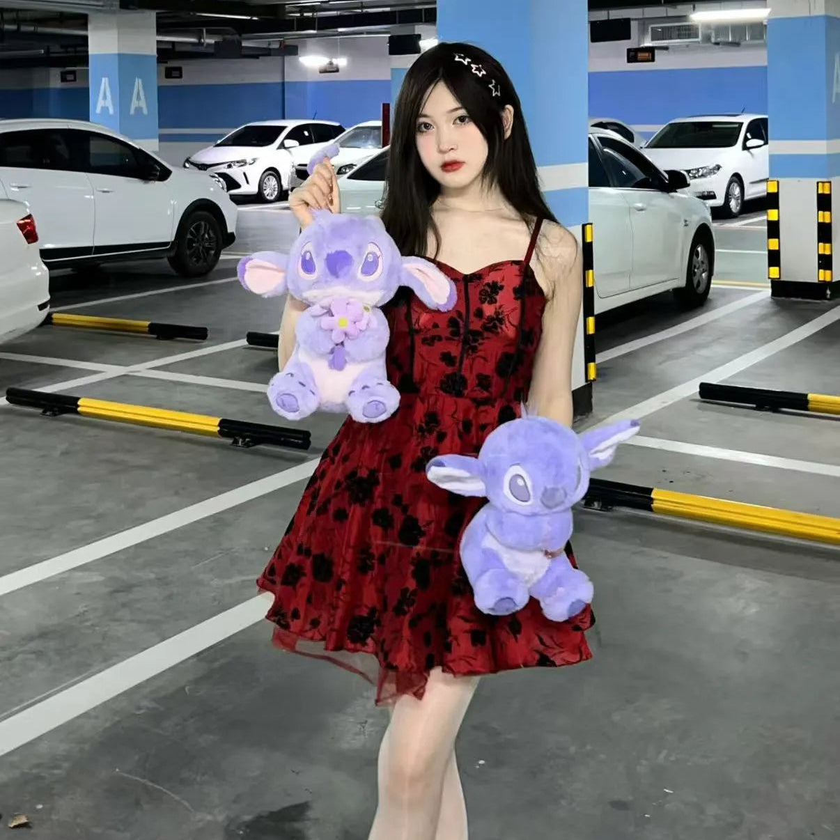 Cosmic Angel`Lavender Blooms Plush (50 cm)