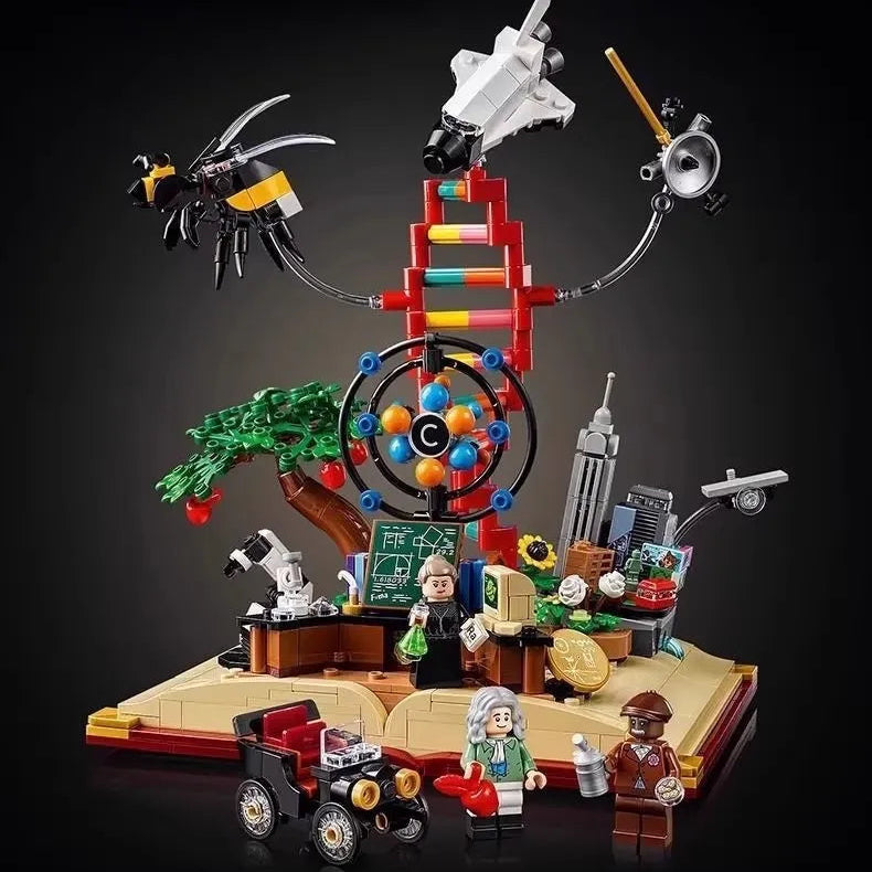 Ideas STEM Knowledge is Power Building Blocks (879 Pcs)