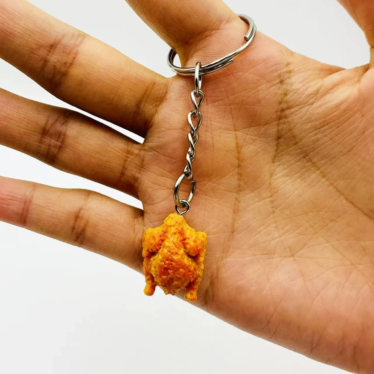 Fry-Day Feast Fast Food Keychain