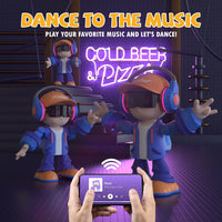 Meteer Interactive Desktop Dancing AI Robot