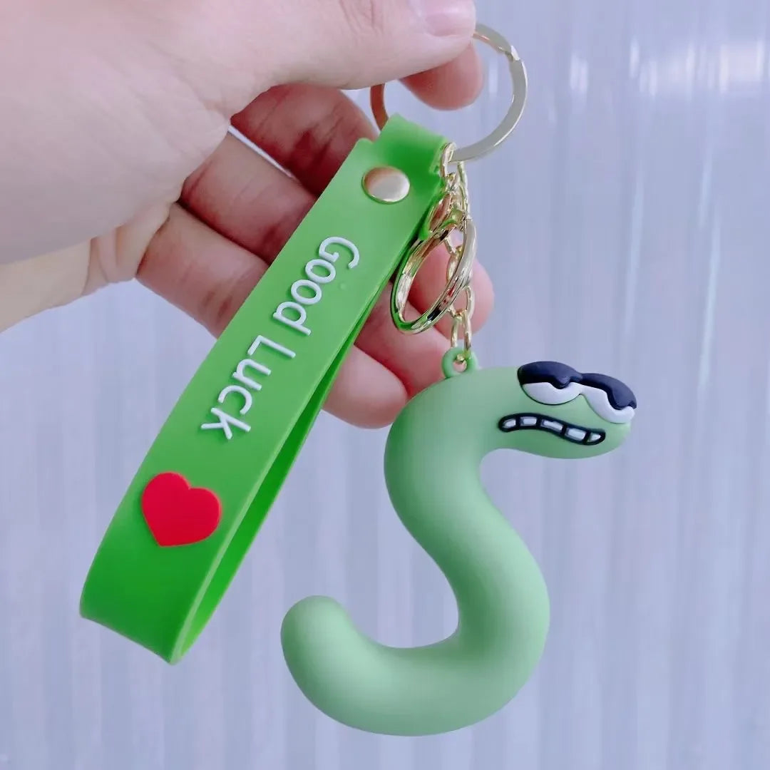 Alphabet Lore Letter Keychains