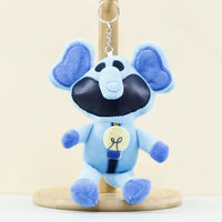 Smiling Critters Soft Stuffed Keychain