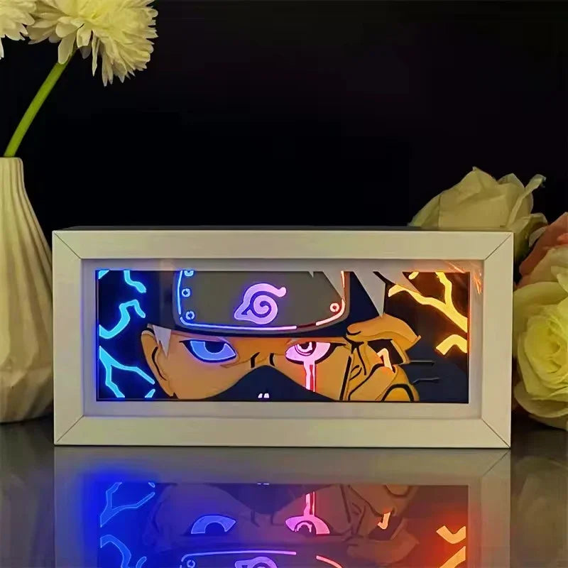 Naruto Kakashi Hatake Light Box Lamp