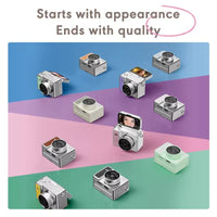 Retro Mini 4K Flip-Screen Camera