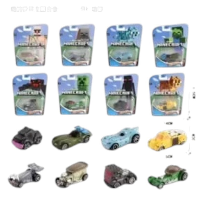 Hot Wheelz 2020 Minecraft Character Cars