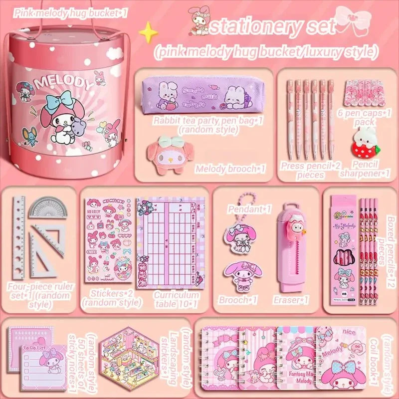 Sanliou Hug Bucket Stationery Set