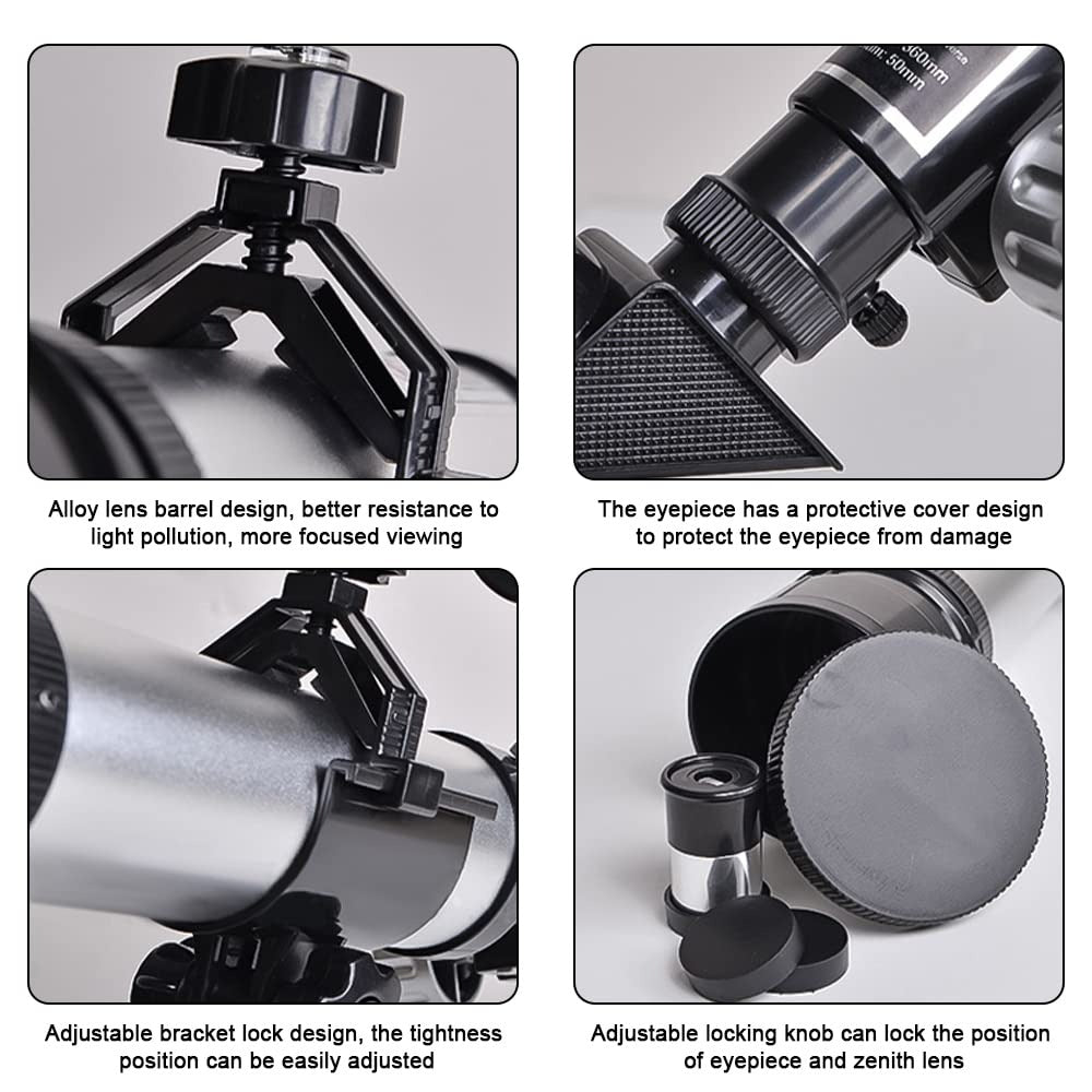 Cosmic Voyager C2158 Refracting 60x Telescope