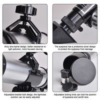 Cosmic Voyager C2158 Refracting 60x Telescope