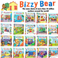 Bizzy Bear Interactive Push-Pull Board Book Collection