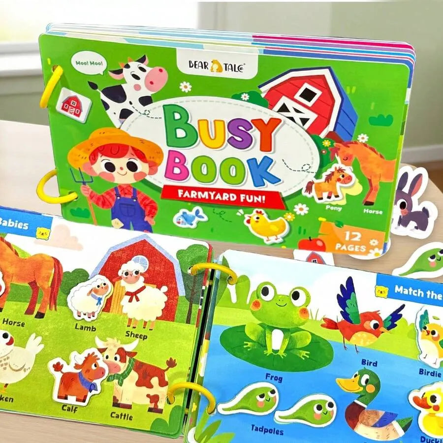 Farmyard Fun Early Learning Busy Book