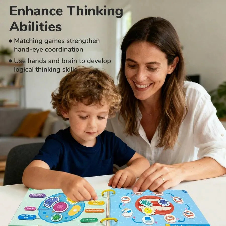 My Body My Organs Early Learning Busy Book