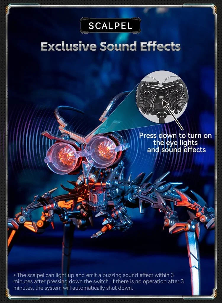 Killerbody Trans4mers Scalpel LED Figurine