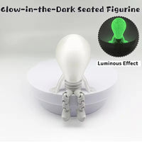 Bright Idea Glow-in-the-Dark 3D Articulated Figurine