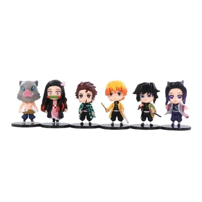 Demon Slayer Chibi Crew Figurines (10 cm)
