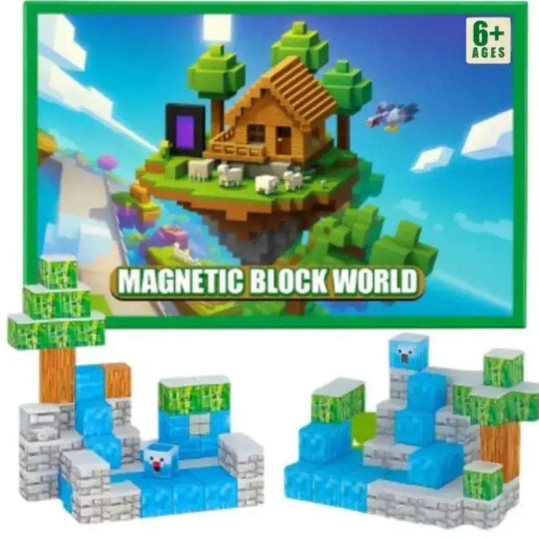 Minecraft Voxel Link Magnetic Blocks