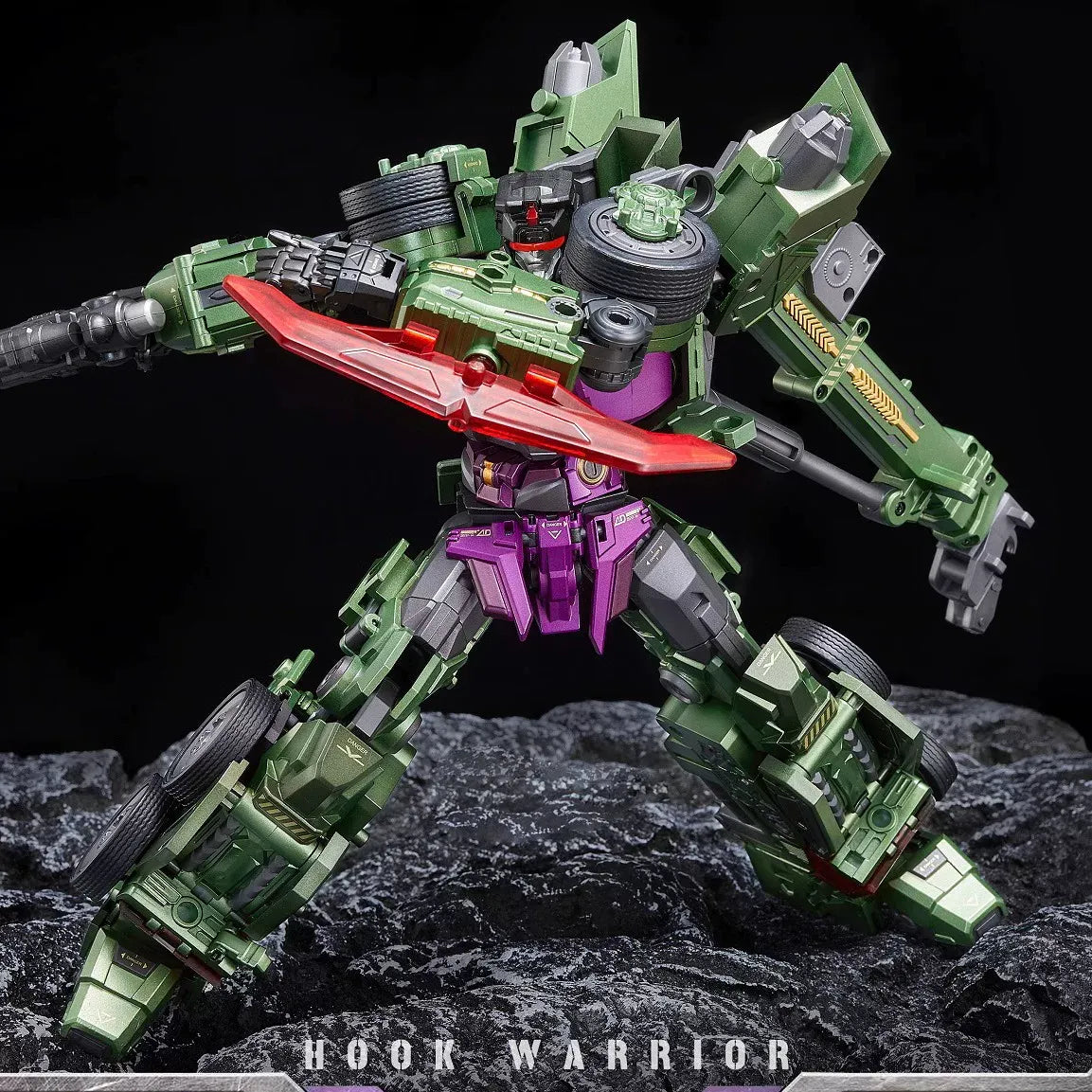DST02-001 Forklift Warrior Metallic Action Figure (25 cm)