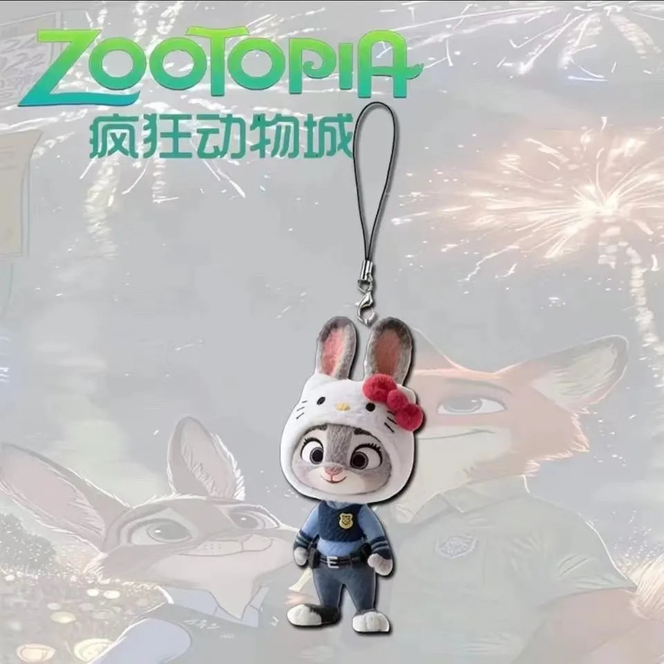 Zootopia 2 Selfie Squad Acrylic Charm Keychain