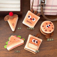 Mini Gourmet Snacks Plush Keychain