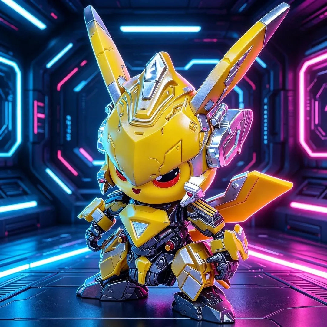 Mecha Pikachu Cosplay Bumblebee Figure (13 cm)