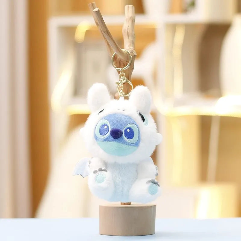 Stitch Toothless Cosplay Keychain