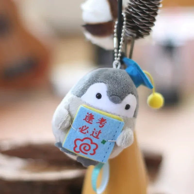 Globetrotter Penguin Plush Keychain