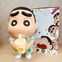 Shinichan Cheeky Boy LED Piggy Bank