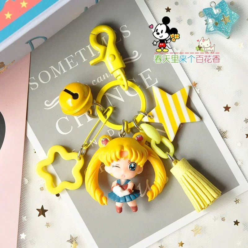 Sailor Moon Celestial Blocks Keychain
