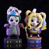 Pikachu Cosplay Joker & Quinn Figurines (12 cm)