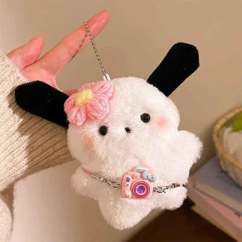 Pochacco Tourist Star Soft Plush Keychain