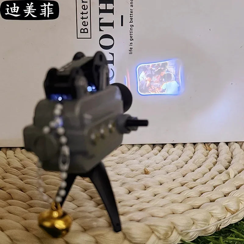 Retro Movie Camera Projector Keychain