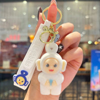 Teletubbies Velvet Valley Flocked Keychain